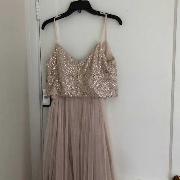 Sequin dress-set w/ tulle skirt-pm gown, prom etc. - Picture 8 of 15